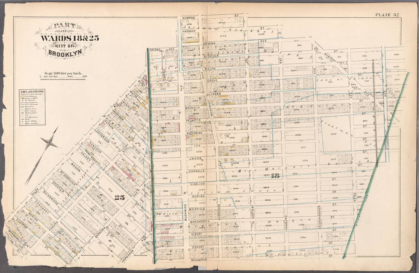 Sanborn Fire Insurance Map, 1880